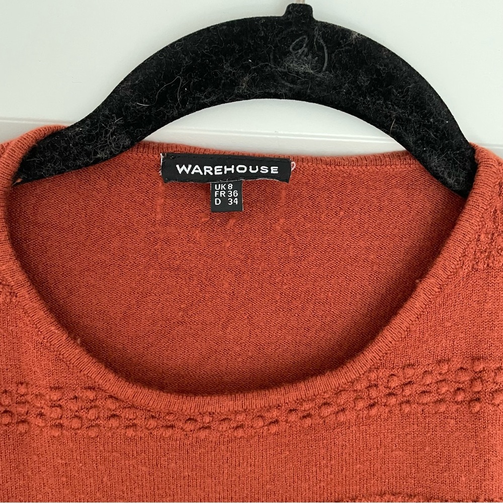 Warehouse Textured Knit Sweater - Picture 3 of 9